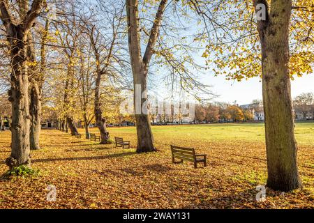 Richmond Green, Richmond-upon-Thames, Greater London, Großbritannien Stockfoto