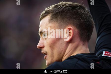 Leverkusen, Deutschland. Januar 2024. Florian Wirtz (Leverkusen) Bayer Leverkusen - FC Venedig 07.01.2024 Copyright (nur für journalistische Zwecke) Stockfoto