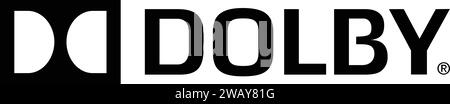 Dolby Logo Marke und Buchstaben | Digital Icon Logo Stock Vektor