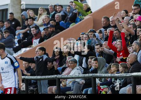 Marbella, Spanien. Januar 2024. Marbella, HSV - PSV (freundlich), 01.07.2024, niederländische Eredivisie Saison 2023-2024. Marbella Football Center Fans Credit: Pro Shots/Alamy Live News Stockfoto