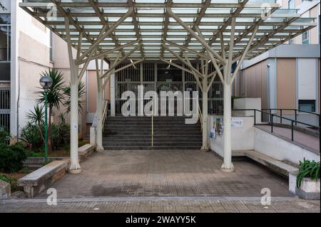 Palermo, Sizilien, Italien, 14. Dezember 2023 - Eintritt der Fakultät der Universität von Palermo Stockfoto