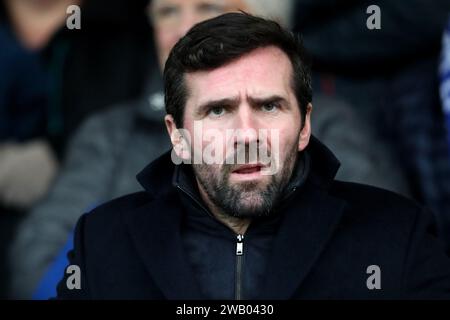 Ex Hartlepool United Spieler Tommy Miller während des Vanarama National League Spiels zwischen Hartlepool United und Oxford City im Victoria Park, Hartlepool am Samstag, den 6. Januar 2024. (Foto: Mark Fletcher | MI News) Credit: MI News & Sport /Alamy Live News Stockfoto