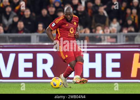 Rom, Italien. Januar 2024. Ro901während des Fußballspiels der Serie A zwischen AS Roma und Atalanta BC im Olimpico-Stadion in Rom (Italien), 7. Januar 2024. Quelle: Insidefoto di andrea staccioli/Alamy Live News Stockfoto