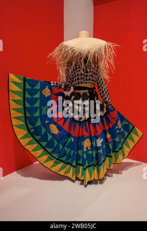 Africa Fashion Ausstellung im Brooklyn Museum in Brooklyn NYC Stockfoto