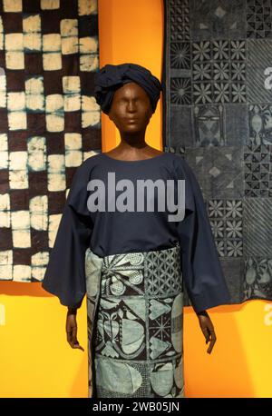 Africa Fashion Ausstellung im Brooklyn Museum in Brooklyn NYC Stockfoto