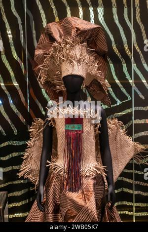 Africa Fashion Ausstellung im Brooklyn Museum in Brooklyn NYC Stockfoto