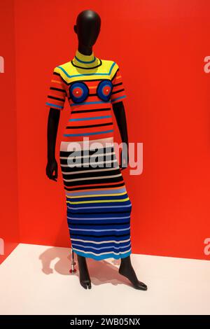 Africa Fashion Ausstellung im Brooklyn Museum in Brooklyn NYC Stockfoto