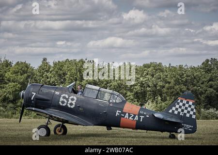 Flugzeuge T-6D TEXAN Retday zum Start Stockfoto