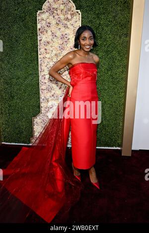 Beverly Hills, Usa. Januar 2024. Bei den 81. Golden Globe Awards im Beverly Hilton Hotel am 7. Januar 2024 in Beverly Hills, Kalifornien. Quelle: PMC/Alamy Live News Stockfoto