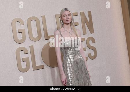 Beverly Hills, Usa. Januar 2024. Bei den 81. Golden Globe Awards im Beverly Hilton Hotel am 7. Januar 2024 in Beverly Hills, Kalifornien. Quelle: PMC/Alamy Live News Stockfoto