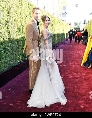 Beverly Hills, Usa. Januar 2024. Bei den 81. Golden Globe Awards im Beverly Hilton Hotel am 7. Januar 2024 in Beverly Hills, Kalifornien. Quelle: PMC/Alamy Live News Stockfoto