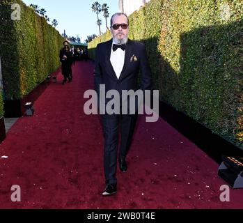 Beverly Hills, Usa. Januar 2024. Bei den 81. Golden Globe Awards im Beverly Hilton Hotel am 7. Januar 2024 in Beverly Hills, Kalifornien. Quelle: PMC/Alamy Live News Stockfoto