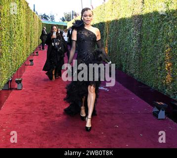 Beverly Hills, Usa. Januar 2024. Bei den 81. Golden Globe Awards im Beverly Hilton Hotel am 7. Januar 2024 in Beverly Hills, Kalifornien. Quelle: PMC/Alamy Live News Stockfoto