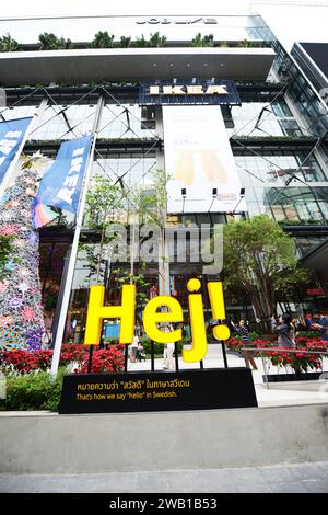 EmSphere Einkaufszentrum auf der Sukhumvit Rd In Bangkok, Thailand. Stockfoto