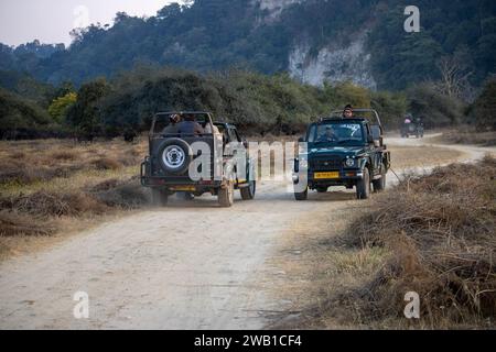 Dehradun, Uttarakhand Indien - 17. August 2023 - Reise durch die bezaubernde Schönheit von Uttarakhand. Hochwertige Bilder. Stockfoto