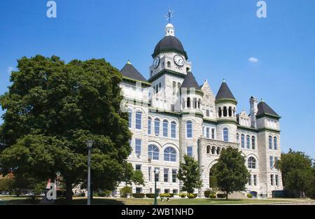 Das jasper County Gerichtsgebäude in carthage missouri Stockfoto