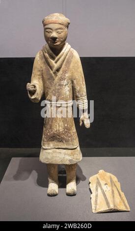 Die Qin Han Halle des Shaanxi Geschichtsmuseums wird am 4. Januar 2024