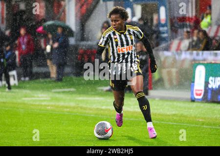 Cremona, Italien. Januar 2024. Lineth Beerensteyn (Juventus Women) während des Spiels AS Roma vs Juventus FC, italienischer Fußball-Frauen Supercoppa in Cremona, Italien, 07. Januar 2024 Credit: Independent Photo Agency/Alamy Live News Stockfoto