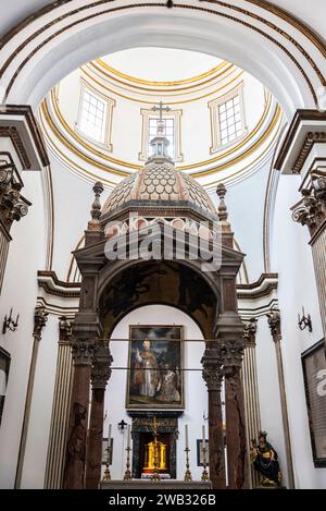 Kapelle der Kathedrale von Monreale oder di Santa Maria Nuova in der Altstadt von Monreale, Palermo, Sizilien, Italien Stockfoto