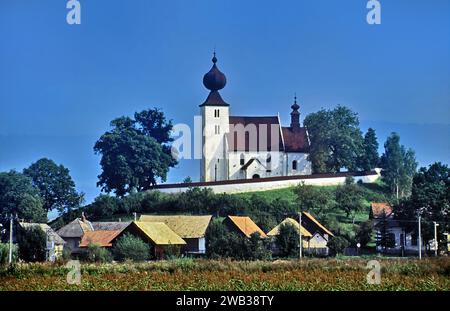 Heilig-Geist-Kirche, Dorf Zehra in der Nähe von Spisske Podhradie, Region Spis, Slowakei Stockfoto