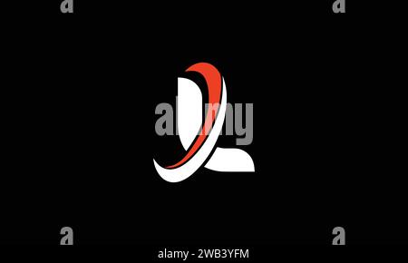 Design-Vorlagen für Symbole mit dem Logo Letter L Stock Vektor