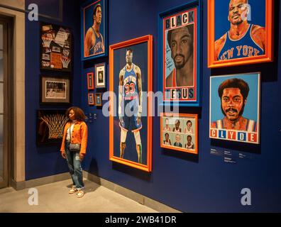 Spike Lee: Kreative Quellen Installation von Objekten im Brooklyn Museum in Brooklyn NYC Stockfoto