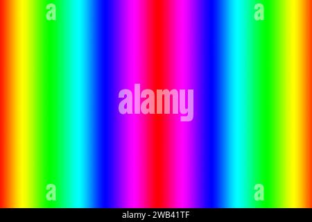 Lebendiger abstrakter Hintergrund eines vertikalen Streifenmusters in Regenbogenfarbe Stockfoto
