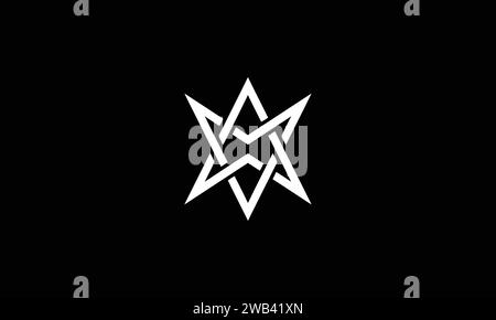 AV, VA, A, V abstraktes Logo-Monogramm Stock Vektor