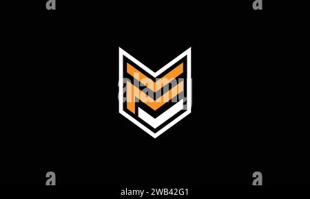 Anfangsbuchstaben des Monogramms FE-Logo-Design-Vektorvorlage. DESIGN mit LOGO IN FE Letter Stock Vektor