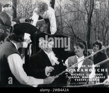 La máscara de Scaramouche die Abenteuer von Scaramouche Jahr: 1963 Italien / Spanien / Frankreich Regie: Antonio Isasi-Isasmendi Stockfoto