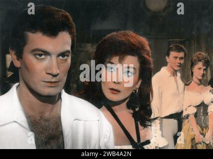 La máscara de Scaramouche die Abenteuer von Scaramouche Jahr: 1963 Italien / Spanien / Frankreich Regie: Antonio Isasi-Isasmendi Gérard Barray , Gianna Maria Canale Stockfoto