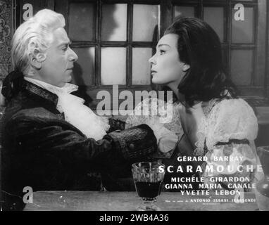 La máscara de Scaramouche die Abenteuer von Scaramouche Jahr: 1963 Italien / Spanien / Frankreich Regie: Antonio Isasi-Isasmendi Alberto de Mendoza , Gianna Maria Canale Stockfoto