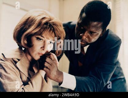 In der Hitze der Nacht Jahr : 1967 Regie : Norman Jewison Lee Grant, Sidney Poitier Stockfoto