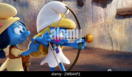 Smurfs: The Lost Village Jahr : 2017 USA Regie : Kelly Asbury Animation Stockfoto