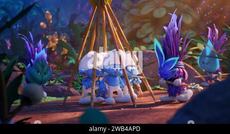 Smurfs: The Lost Village Jahr : 2017 USA Regie : Kelly Asbury Animation Stockfoto