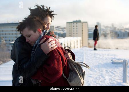 Wir sind die besten! VI Är Bäst! Jahr: 2013 Schweden Regie: Lukas Moodysson Mira Barkhammar, Mira Grosin Stockfoto