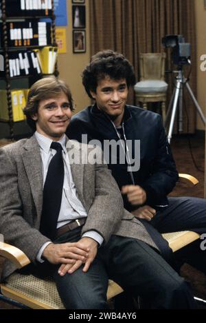 Bosom Buddies TV Series 1980 - 1982 USA Création : Chris Thompson, Robert L. Boyett, Thomas L. Miller Peter Scolari, Tom Hanks Stockfoto