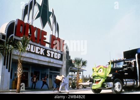 Maximum Overdrive Jahr : 1986 USA Regie : Stephen King Stockfoto