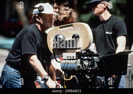 Thelma & Louise Jahr : 1991 USA Regisseur : Ridley Scott Ridley Scott Shooting Picture Stockfoto