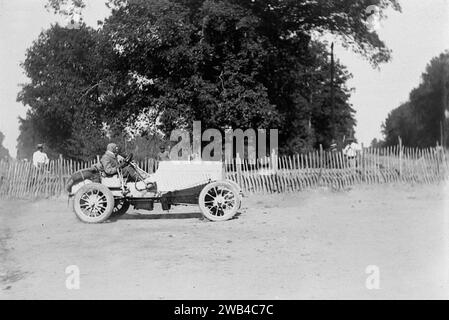 Erste Ausgabe des 24-Stunden-Sportwagenrennens von Le Mans (24 heures du Mans). 26. Und 27. Juni 1906. Foto von Jean de Biré Stockfoto