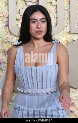 Aminah Nieves bei der Verleihung der 81. Golden Globe Awards im Beverly