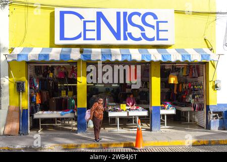 Storefront, Downtown Merida, Mexiko Stockfoto