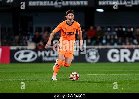 CARTAGENA, REGION MURCIA, SPANIEN 4. November 2024: Pepelu, José Luis García Vayá Mittelfeldspieler Valencia CF, während des Spiels Copa del Rey Rou Stockfoto
