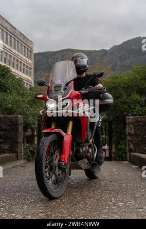 Bike-Fahrer Stockfoto