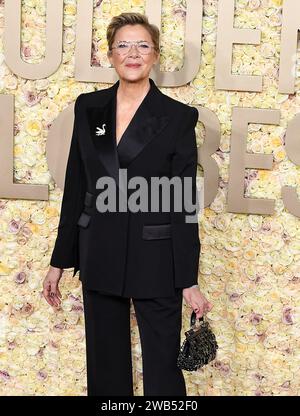 Annette Bening nimmt am 7. Januar 2024 an den 81. Jährlichen Golden