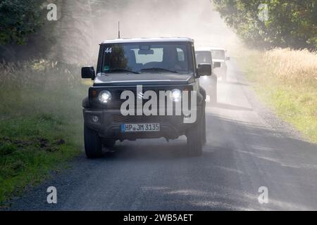 2018 Suzuki Jimny Mk4, winziger Geländewagen Stockfoto