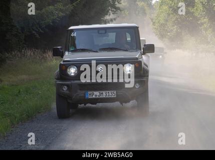 2018 Suzuki Jimny Mk4, winziger Geländewagen Stockfoto