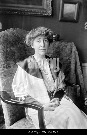 Jeannette Rankin, Jeannette Pickering Rankin (1880–1973) amerikanische Politikerin und Frauenrechtlerin Stockfoto