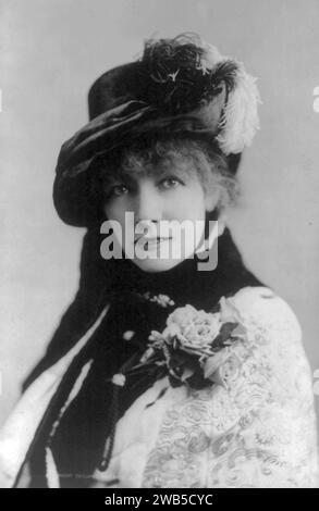 Sarah Bernhardt, Sarah Bernhardt (1844–1923) französische Schauspielerin Stockfoto