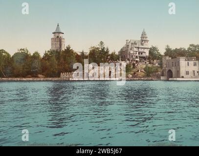 Heart Island, Alexandria, Thousand Islands, Jefferson County, New York 1901. Stockfoto